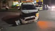 Batman'da Trafik Kazası: Taksi ile Hafif Ticari Araç Çarpıştı