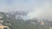 Diyarbakır Çüngüş'te örtü yangını: Ekiplerin müdahalesi devam ediyor