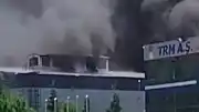 Sakarya Hendek'te Geri Dönüşüm Fabrikasında Yangın Meydana Geldi