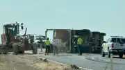 Siirt Kurtalan'da Kamyon Devrildi: 1 Yaralı