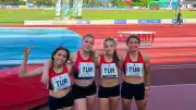 U-18 Balkan Atletizm Şampiyonası'nda Milli Atlet Sude Naz Bayar Balkan İkincisi Oldu