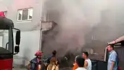 Zonguldak Ereğli'de Boş Binanın Bodrum Katında Yangın Çıktı