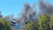 Ankara'nın Akyurt İlçesinde Market Deposunda Yangın Çıktı