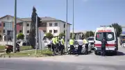 Kütahya'da Trafik Kazası: Motosiklet Otomobile Arkadan Çarptı, 1 Yaralı