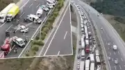 Kuzey Marmara Otoyolu'nda Trafik Kazası: 3K. Hayatını Kaybetti, 5K. Yaralandı