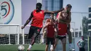 Samsunspor, Fenerbahçe Maçına Hazırlanıyor: Yeni Transfer Oskar Ohlenschlaeger Takıma Katıldı
