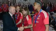 Cumhurbaşkanı Erdoğan, Avrupa Şampiyonu Voleybol Takımı'nı Kabul Etti