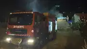 Kayseri'nin Melikgazi İlçesinde Çıkan Yangında Ev Kullanılamaz Hale Geldi