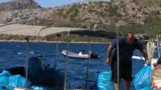 Marmaris'te İki Saatte Bir Ton Çöp Toplandı