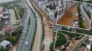 Rize'de Şiddetli Yağış Hayatı Felç Etti: Metrekareye 100 Kg Yağış Düştü, Yollar Sular Altında Kaldı