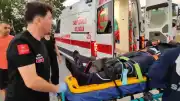 Samsun'da Trafik Kazası: M.S. Yaralandı