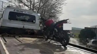 Edirne'de Abart Egzozlu Motosiklete 24 Bin Lira Ceza