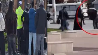 Yolda Yürüyen Kadının Fotoğrafını Çeken Kişi, Meydanda Darbedildi