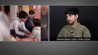 Gazzeli Çocuk, CNN Türk'te Gözyaşları İçinde Anlattı: "İki Arkadaşımı Aynı Kefene Sardılar"