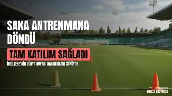 2026 Dünya Kupası: Bukayo Saka İngiltere Kadrosuyla Tam Antrenmana Çıktı