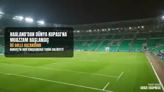 2026 Dünya Kupası: Erling Haaland Norveç ile İlk Maçında İki Gol Attı