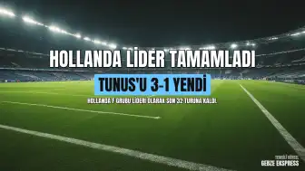 2026 Dünya Kupası F Grubu: Hollanda, Tunus'u Mağlup Ederek Lider Tamamladı