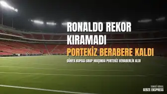 2026 Dünya Kupası: Portekiz, Demokratik Kongo Cumhuriyeti ile Berabere Kaldı; Cristiano Ronaldo Tarih Yazamadı