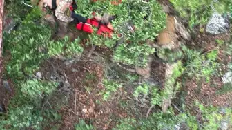 Çorum'da Kaybolan Yürüyüşçü Helikopterle Kurtarıldı