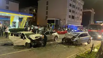 Samsun'da Zincirleme Kaza: 5 Kişi Yaralandı