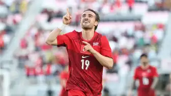 A Milli Futbol Takımı'nın Galibiyetinde Yunus Akgün'den Açıklamalar: "Saat Farkından Dolayı Biraz Alışmamız Zor Oldu"
