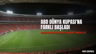 ABD, Paraguay Karşısında Farklı Galip Geldi