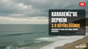AFAD Duyurdu: Karadeniz'de Sarsıntı Meydana Geldi