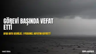 AFAD Personeli Ö.F.Ö. Görev Şehidi Oldu, Cenaze Namazını Babası Kıldırdı