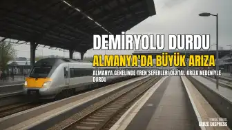 Almanya Genelinde Demiryolu Hizmetleri BT Arızası Nedeniyle Tamamen Durdu