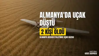 Almanya'da uçak kazası: Tarlaya düşen uçakta 2 kişi hayatını kaybetti