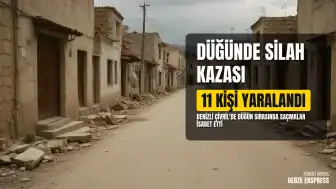 Denizli Çivril'de Düğün Merasiminde Silah Kazası: 11 Yaralı