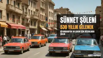 Diyarbakır Vakıflar Bölge Müdürlüğü Tarafından 30 Çocuk İçin Sünnet Şöleni Düzenlendi
