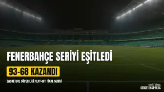 Fenerbahçe Beko, Beşiktaş GAİN'i mağlup ederek seriyi eşitledi