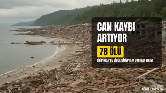 Filipinler'deki şiddetli depremde can kaybı 78'e ulaştı