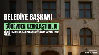 İçişleri Bakanlığı: Silivri Belediye Başkanı Bora Balcıoğlu görevden uzaklaştırıldı