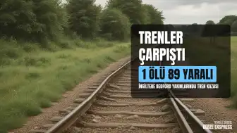 İngiltere Bedford'da Tren Kazası: 1 Ölü, 89 Yaralı