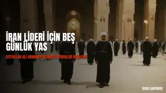 İran'da Ruhani Lider Ayetullah Ali Hamaney İçin Beş Günlük Cenaze Töreni Düzenlenecek