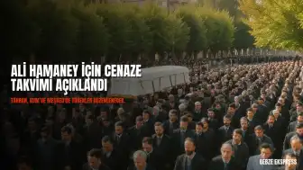 İran'ın Eski Lideri Ali Hamaney İçin Cenaze Töreni Takvimi Açıklandı