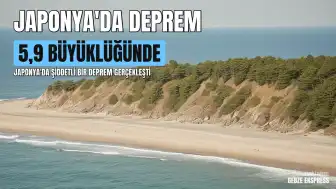 Japonya'da 5,9 Büyüklüğünde Deprem Meydana Geldi