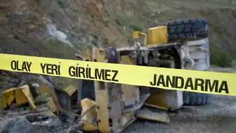 Kırıkkale'de İş Makinesi Uçurumdan Düştü: Operatör Ağır Yaralandı