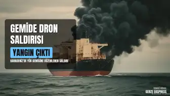 Karadeniz'de Panama bayraklı Victress adlı yük gemisine dron saldırısı gerçekleştirildi
