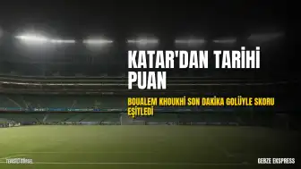 Katar - İsviçre Maçında Khoukhi'den Son Dakika Golü