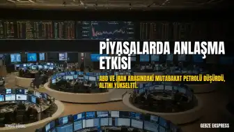 Küresel Piyasalar ABD-İran Anlaşmasına Tepki Verdi: Petrol Fiyatları Geriledi, Altın Yükselişe Geçti