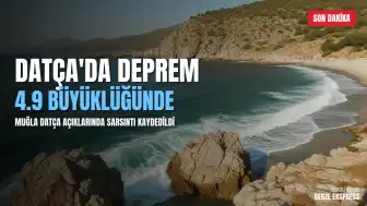 Muğla Datça Açıklarında 4.9 Büyüklüğünde Deprem Meydana Geldi
