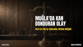 Muğla'da Uzman Çavuş, Polis Memuru ve Eski Eşini Vurduktan Sonra İntihar Girişiminde Bulundu