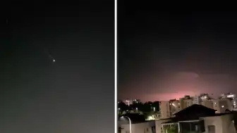 İran'dan İsrail'e Balistik Füze Saldırısı: Tel Aviv'e Füze İsabet Etti
