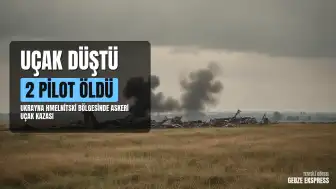 Ukrayna Hmelnitski Bölgesinde Su-24M Tipi Bombardıman Uçağı Düştü