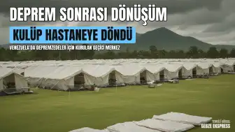 Venezuela'da Ülke Kulübü Geçici Hastaneye Dönüştürüldü