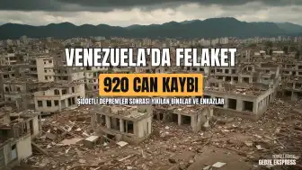 Venezuela'daki Depremlerde Can Kaybı 920'ye Yükseldi