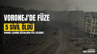 Voronej'e Düzenlenen Füze Saldırısında 5 Sivil Yaşamını Yitirdi